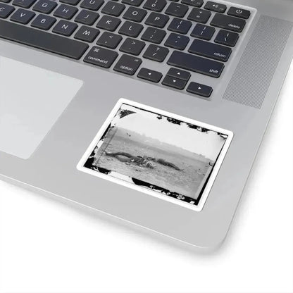Antietam, Maryland. Confederate Soldiers as They Fell Near the Burnside Bridge (U.S. Civil War) STICKER Vinyl Kiss-Cut Decal - The Sticker Space