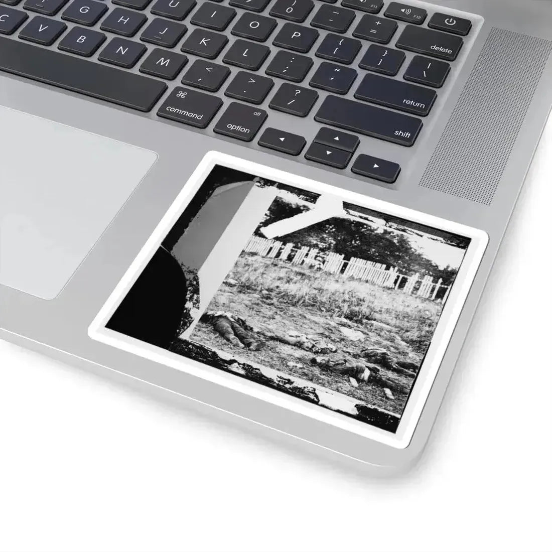 Antietam, Maryland. Dead Soldiers on Battlefield (U.S. Civil War) STICKER Vinyl Kiss-Cut Decal - The Sticker Space