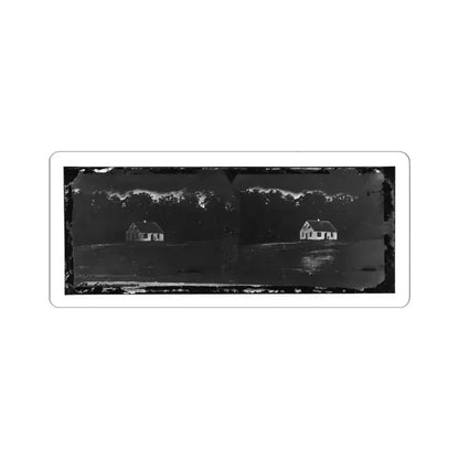 Antietam, Maryland. Dunker Church on Battlefield(2) (U.S. Civil War) STICKER Vinyl Kiss-Cut Decal 6 Inch White - The Sticker Space