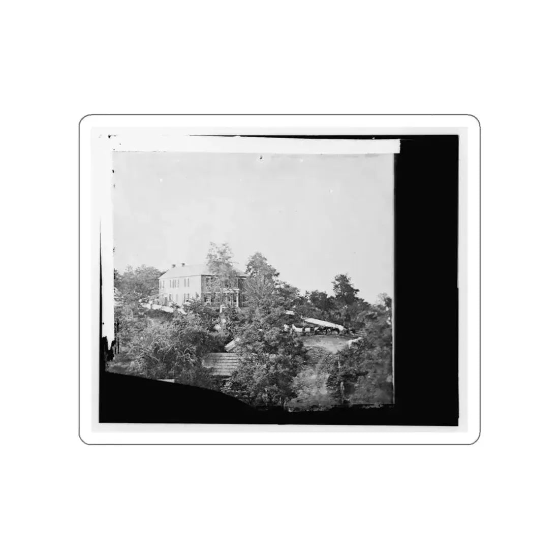 Antietam, Maryland. Gen. Joe Hooker's Headquarters (U.S. Civil War) STICKER Vinyl Die-Cut Decal White Die-Cut 6 Inch - The Sticker Space