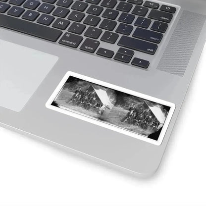 Antietam, Maryland. Group of Federal Artillery Offices on Battlefield (U.S. Civil War) STICKER Vinyl Kiss-Cut Decal - The Sticker Space