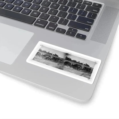 Antietam, Maryland. Picnic Party at Antietam Bridge (U.S. Civil War) STICKER Vinyl Kiss-Cut Decal - The Sticker Space