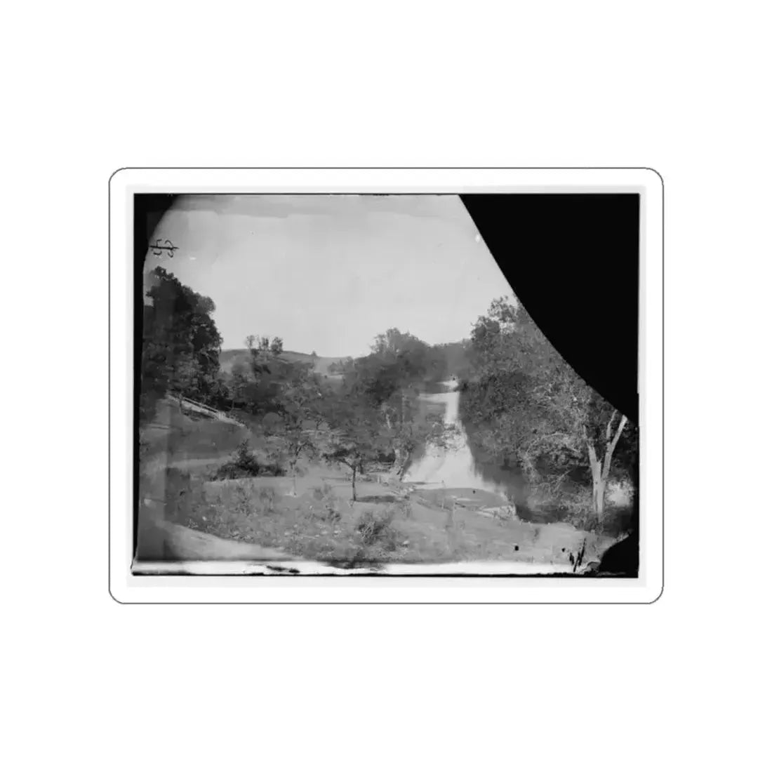 Antietam, Maryland. View On Antietam Creek (U.S. Civil War) STICKER Vinyl Die-Cut Decal - The Sticker Space