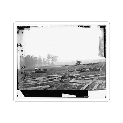 Antietam, Maryland. View Where Sumner's Corps Charged (U.S. Civil War) STICKER Vinyl Kiss-Cut Decal 6 Inch White - The Sticker Space