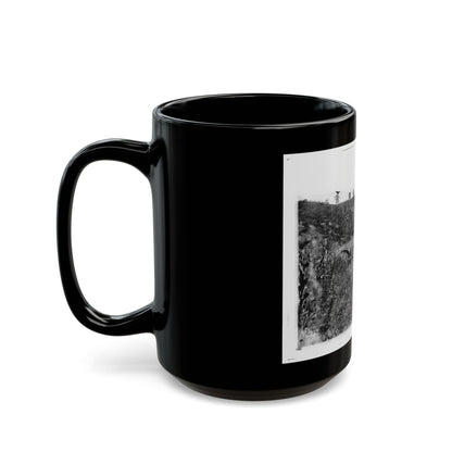 Antietam, Maryland. Antietam Bridge Looking Down Stream (U.S. Civil War) Black Coffee Mug