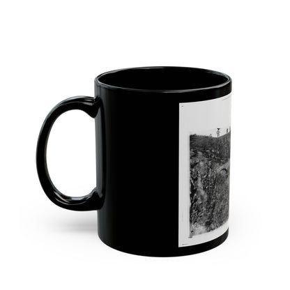 Antietam, Maryland. Antietam Bridge Looking Down Stream (U.S. Civil War) Black Coffee Mug