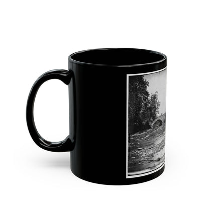 Antietam, Maryland. Antietam Bridge On Sharpsburg And Boonsboro Turnpike (U.S. Civil War) Black Coffee Mug