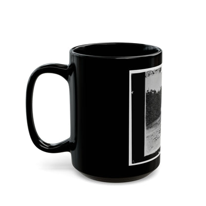 Antietam, Maryland. Bodies In Front Of The Dunker Church (U.S. Civil War) Black Coffee Mug