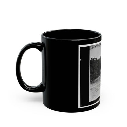 Antietam, Maryland. Bodies In Front Of The Dunker Church (U.S. Civil War) Black Coffee Mug