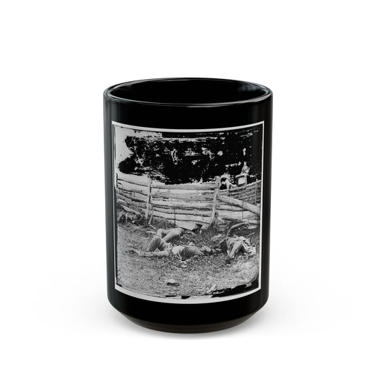 Antietam, Maryland. Bodies Of Dead, Louisiana Regiment (U.S. Civil War) Black Coffee Mug