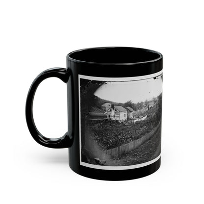 Antietam, Maryland. Bridge Across The Antietam. Northeast View (U.S. Civil War) Black Coffee Mug