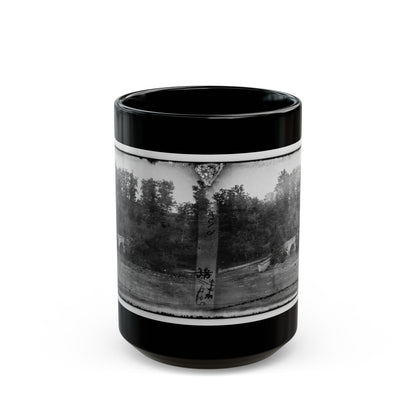 Antietam, Maryland. Burnside Bridge Across The Antietam 001 (U.S. Civil War) Black Coffee Mug