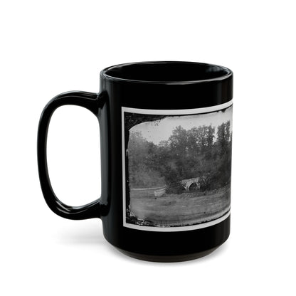 Antietam, Maryland. Burnside Bridge Across The Antietam 001 (U.S. Civil War) Black Coffee Mug