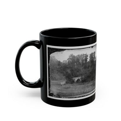 Antietam, Maryland. Burnside Bridge Across The Antietam 001 (U.S. Civil War) Black Coffee Mug