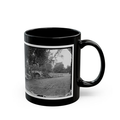 Antietam, Maryland. Burnside Bridge Across The Antietam (U.S. Civil War) Black Coffee Mug