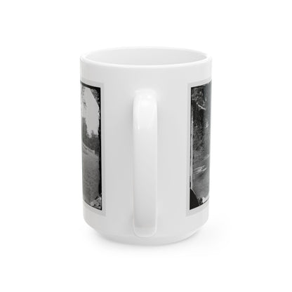 Antietam, Maryland. Burnside Bridge Across The Antietam (U.S. Civil War) White Coffee Mug