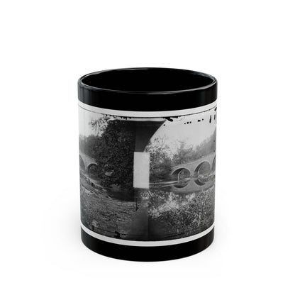 Antietam, Maryland. Burnside Bridge Across The Antietam. Northwest View (U.S. Civil War) Black Coffee Mug