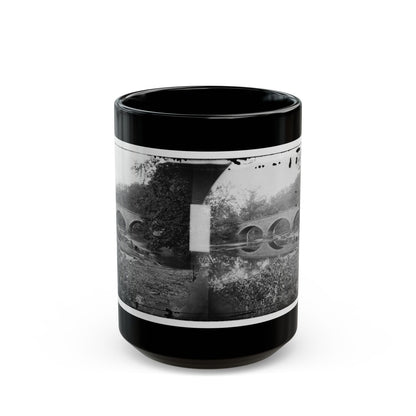 Antietam, Maryland. Burnside Bridge Across The Antietam. Northwest View (U.S. Civil War) Black Coffee Mug