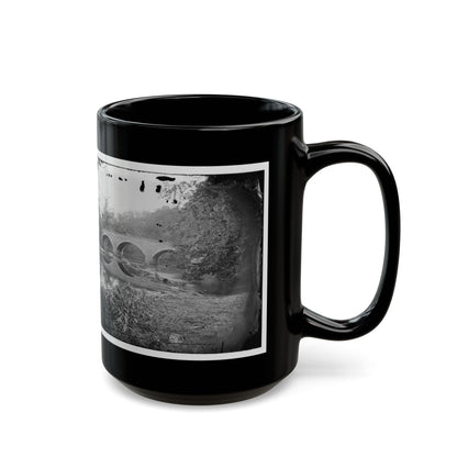 Antietam, Maryland. Burnside Bridge Across The Antietam. Northwest View (U.S. Civil War) Black Coffee Mug