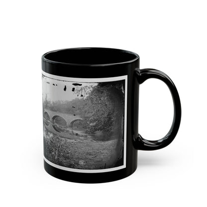 Antietam, Maryland. Burnside Bridge Across The Antietam. Northwest View (U.S. Civil War) Black Coffee Mug