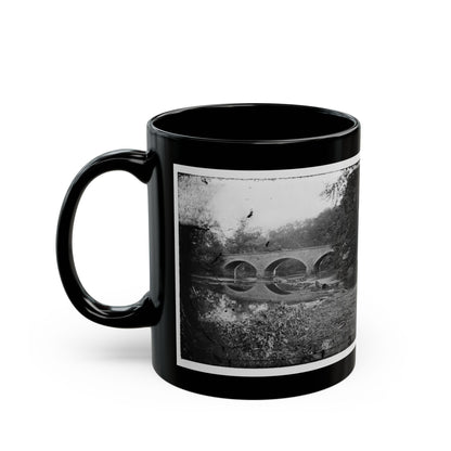 Antietam, Maryland. Burnside Bridge Across The Antietam. Northwest View (U.S. Civil War) Black Coffee Mug