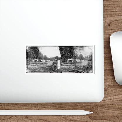 Antietam, Maryland. Burnside Bridge From The Southeast (U.S. Civil War) STICKER Vinyl Die-Cut Decal-The Sticker Space