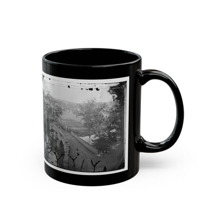 Antietam, Maryland. Burnside Bridge. Photographed From A Tree (U.S. Civil War) Black Coffee Mug