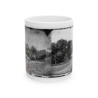 Antietam, Maryland. Burnside Bridge. Southeastern View (U.S. Civil War) White Coffee Mug