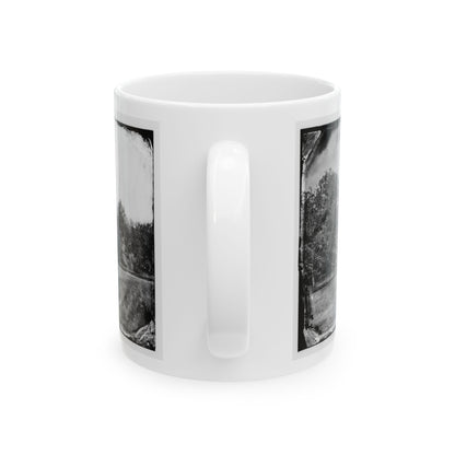 Antietam, Maryland. Burnside Bridge. Southeastern View (U.S. Civil War) White Coffee Mug