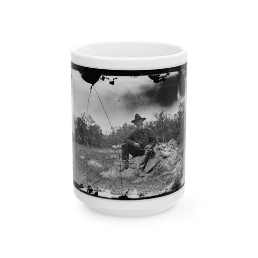 Antietam, Maryland. Col. Turner G. Morehead, 106th Pennsylvania Volunteers (U.S. Civil War) White Coffee Mug-15oz-The Sticker Space