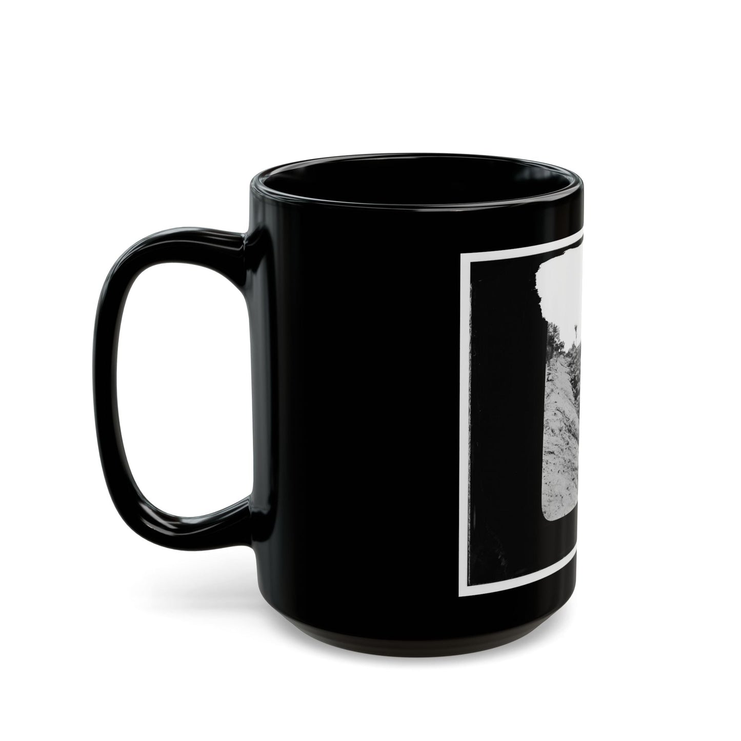 Antietam, Maryland. Confederate Dead In A Ditch On The Right Wing (U.S. Civil War) Black Coffee Mug