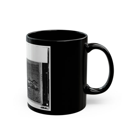 Antietam, Maryland. Dead On Battlefield (U.S. Civil War) Black Coffee Mug-The Sticker Space