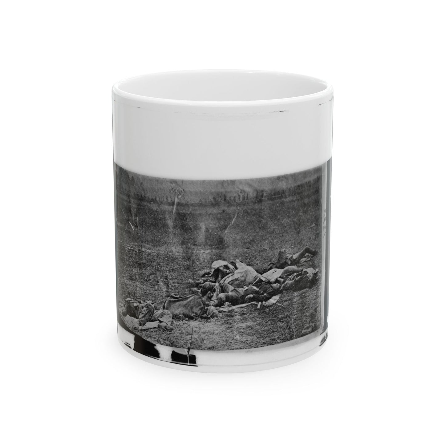 Antietam, Maryland. Dead On Battlefield (U.S. Civil War) White Coffee Mug