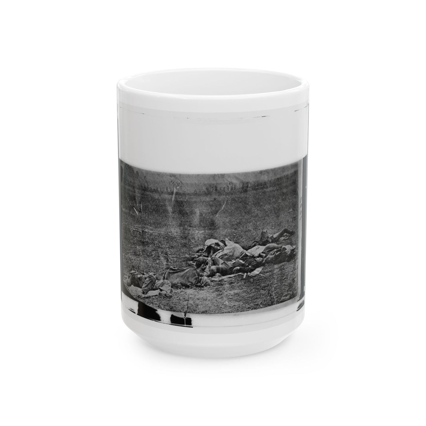 Antietam, Maryland. Dead On Battlefield (U.S. Civil War) White Coffee Mug