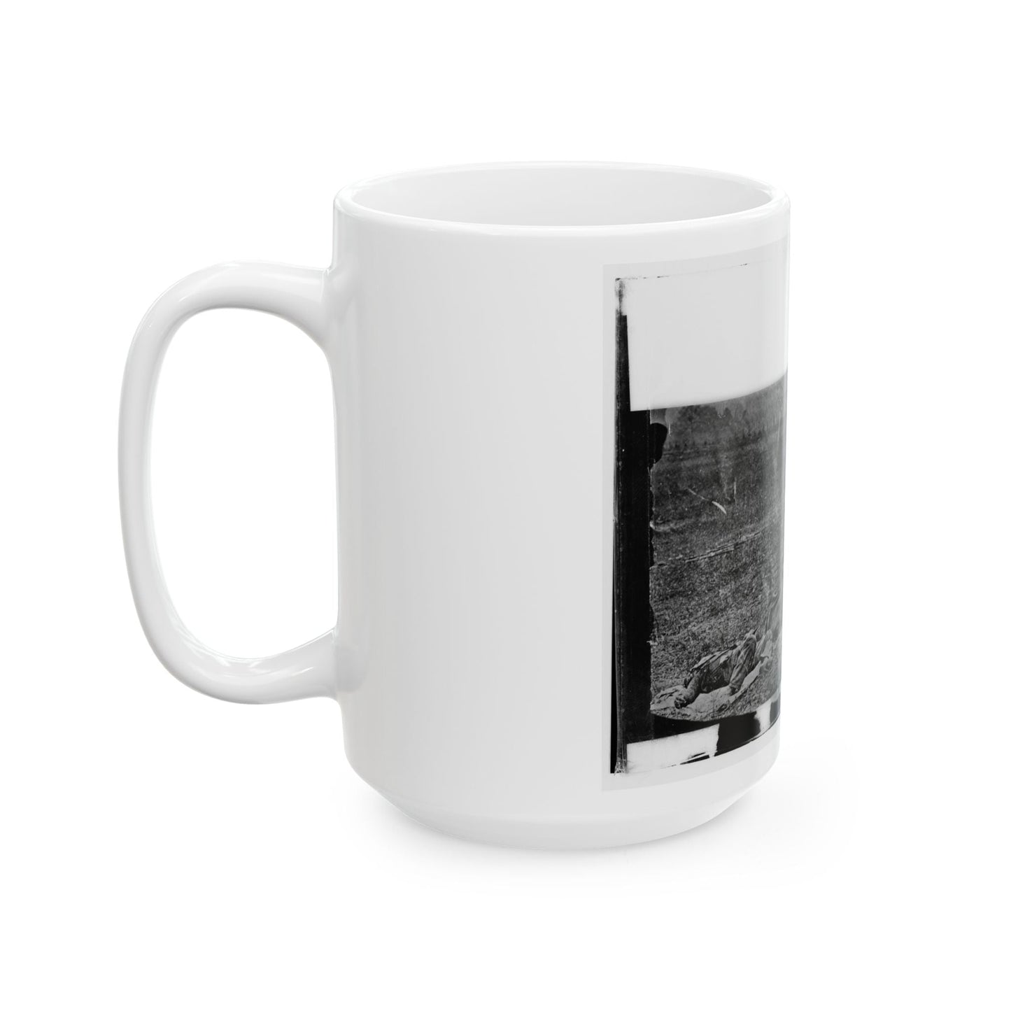 Antietam, Maryland. Dead On Battlefield (U.S. Civil War) White Coffee Mug