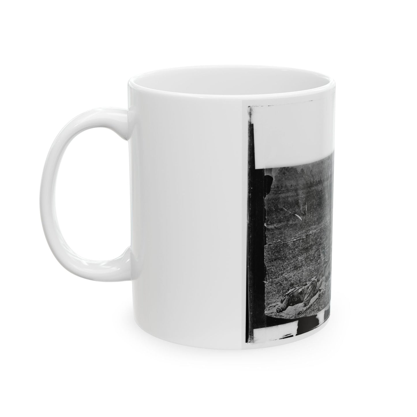 Antietam, Maryland. Dead On Battlefield (U.S. Civil War) White Coffee Mug