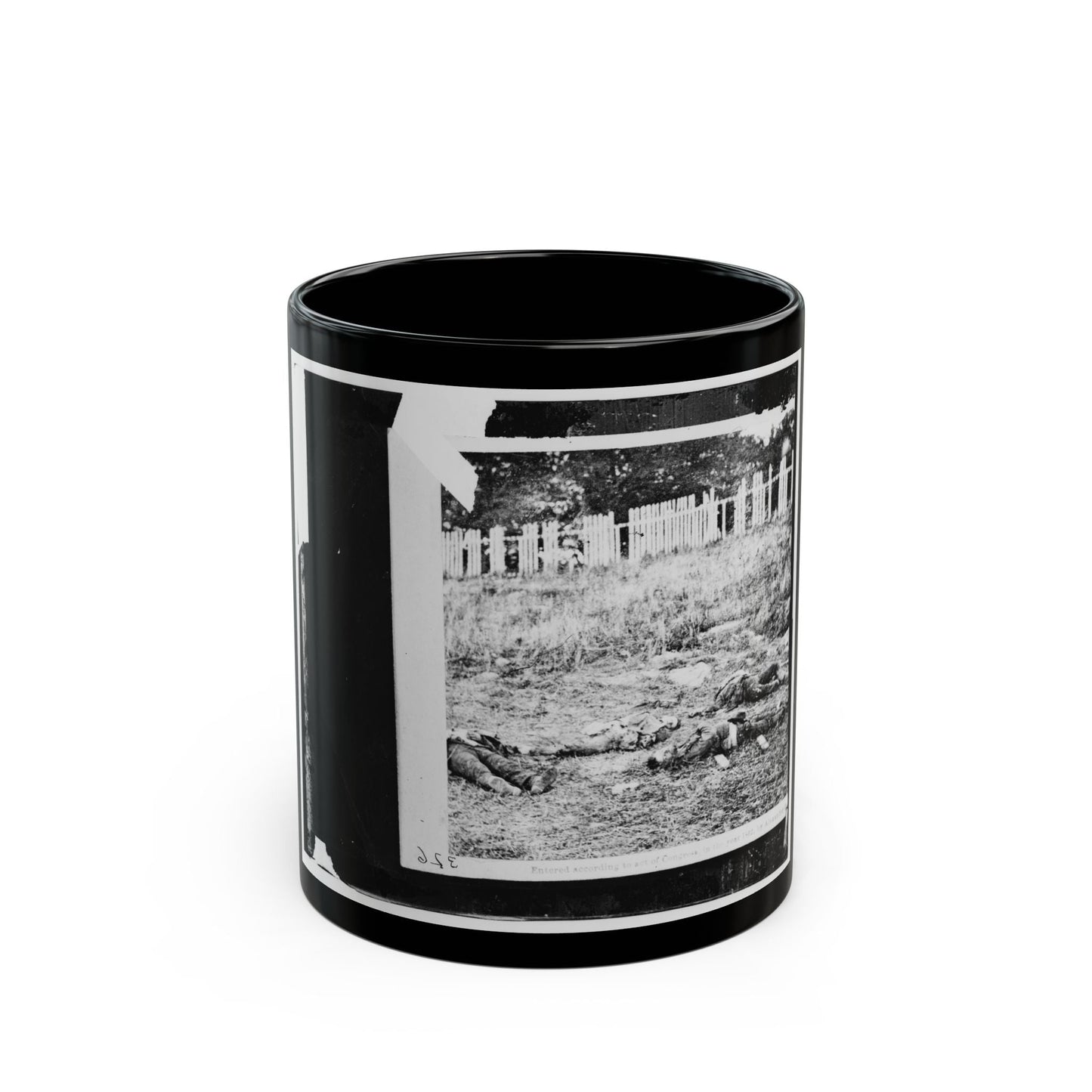 Antietam, Maryland. Dead Soldiers On Battlefield-2 (U.S. Civil War) Black Coffee Mug