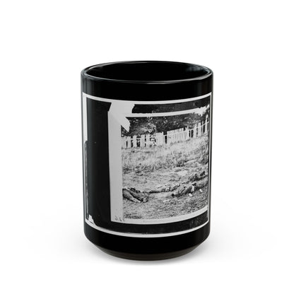 Antietam, Maryland. Dead Soldiers On Battlefield-2 (U.S. Civil War) Black Coffee Mug