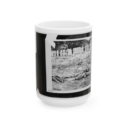 Antietam, Maryland. Dead Soldiers On Battlefield-2 (U.S. Civil War) White Coffee Mug