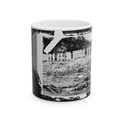 Antietam, Maryland. Dead Soldiers On Battlefield (U.S. Civil War) White Coffee Mug