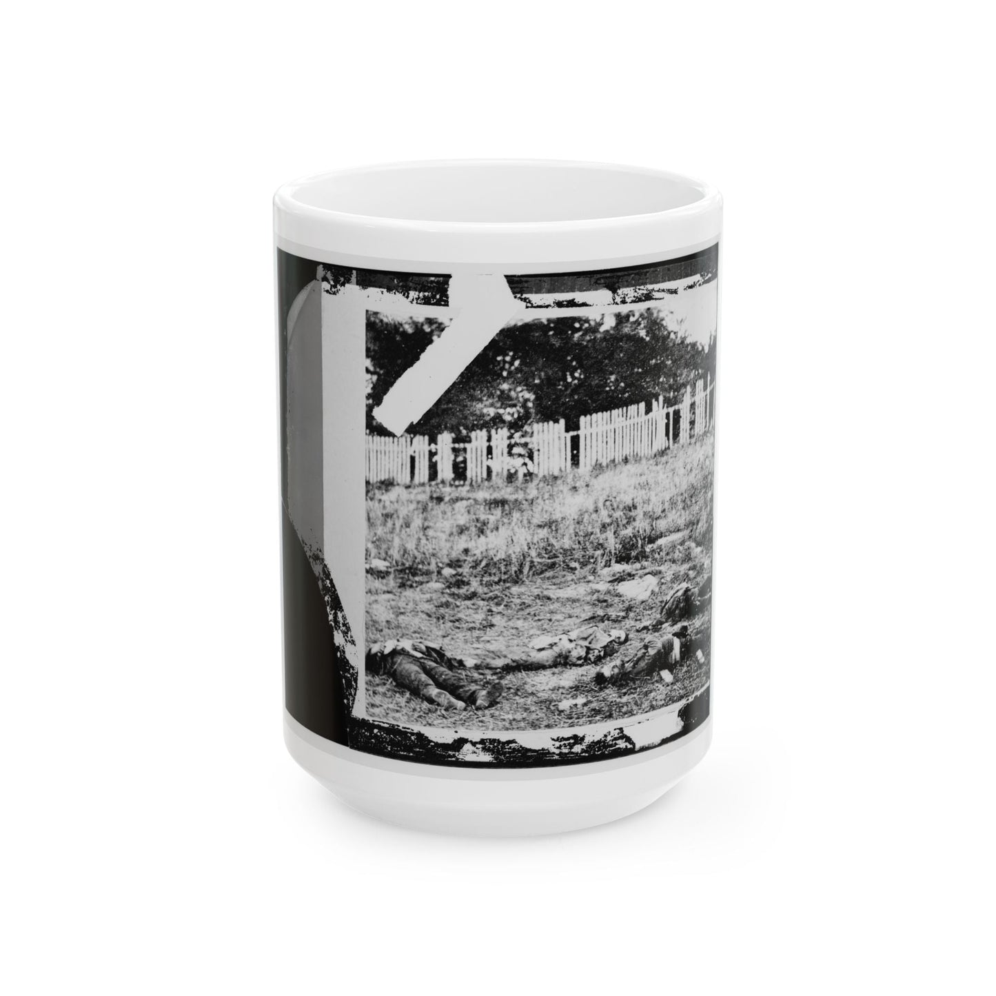 Antietam, Maryland. Dead Soldiers On Battlefield (U.S. Civil War) White Coffee Mug