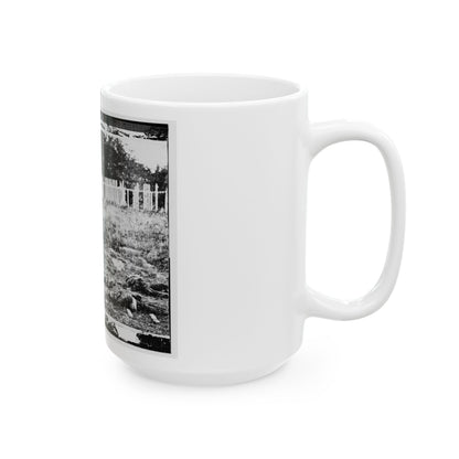 Antietam, Maryland. Dead Soldiers On Battlefield (U.S. Civil War) White Coffee Mug