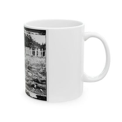 Antietam, Maryland. Dead Soldiers On Battlefield (U.S. Civil War) White Coffee Mug