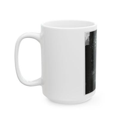 Antietam, Maryland. Eastern View Of Bridge (U.S. Civil War) White Coffee Mug-The Sticker Space