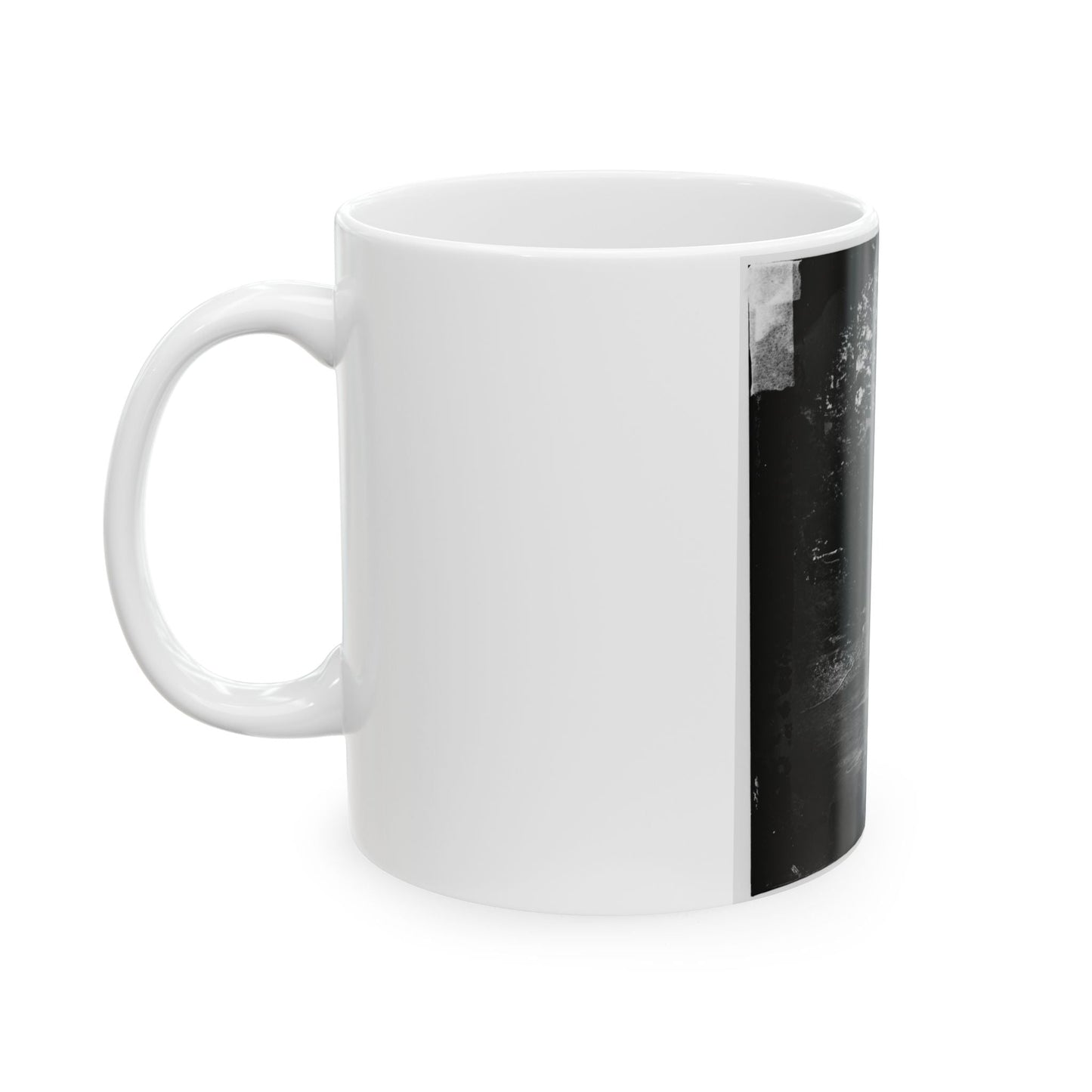 Antietam, Maryland. Eastern View Of Bridge (U.S. Civil War) White Coffee Mug-The Sticker Space