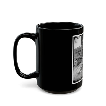 Antietam, Maryland. Federal Buried, Confederate Unburied, Where They Fell (U.S. Civil War) Black Coffee Mug-The Sticker Space