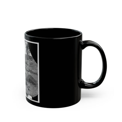 Antietam, Maryland. Federal Buried, Confederate Unburied, Where They Fell (U.S. Civil War) Black Coffee Mug-The Sticker Space