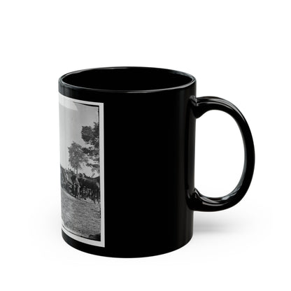 Antietam, Maryland. Forge Scene At General Mcclellan's Headquarters (U.S. Civil War) Black Coffee Mug-The Sticker Space