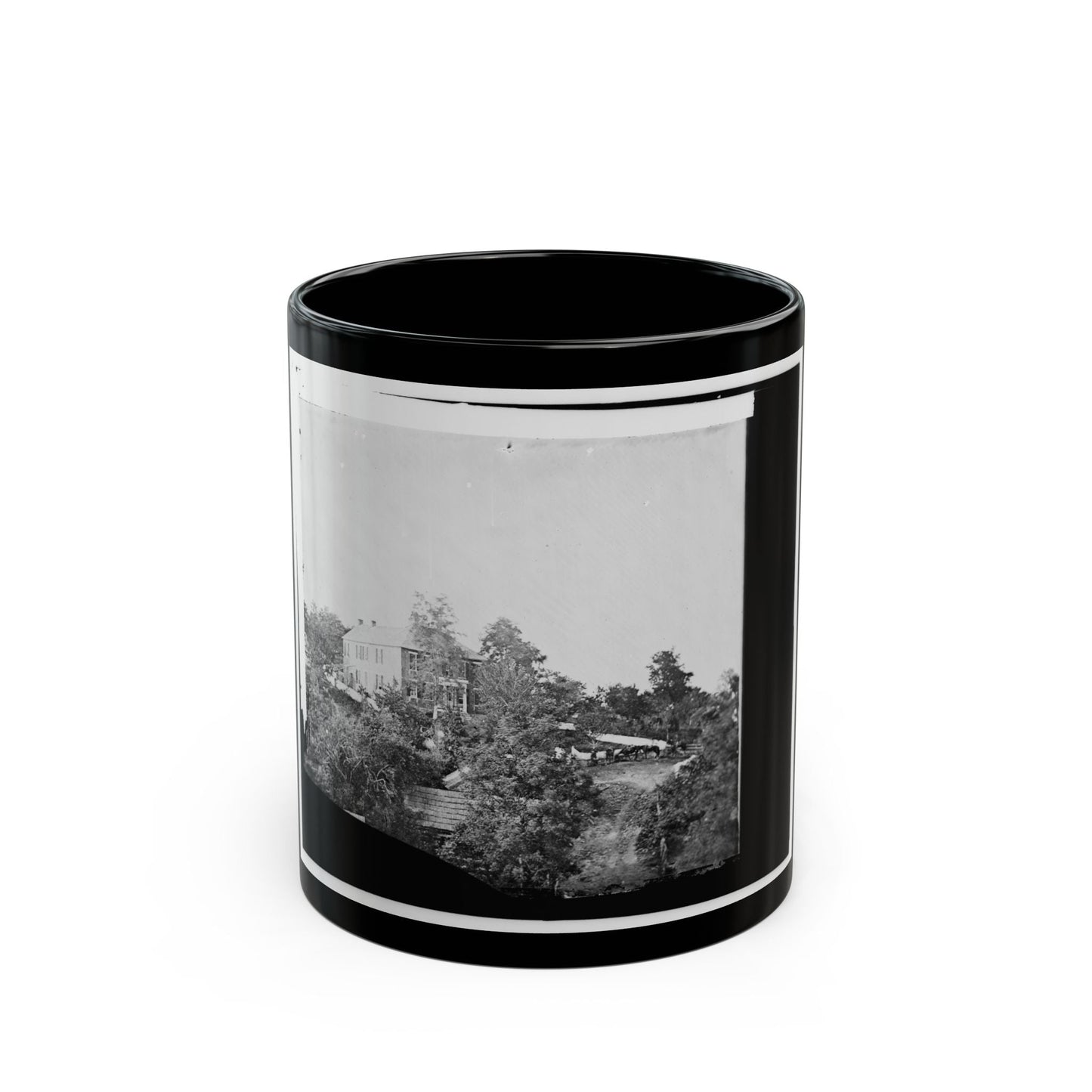 Antietam, Maryland. Gen. Joe Hooker's Headquarters (U.S. Civil War) Black Coffee Mug