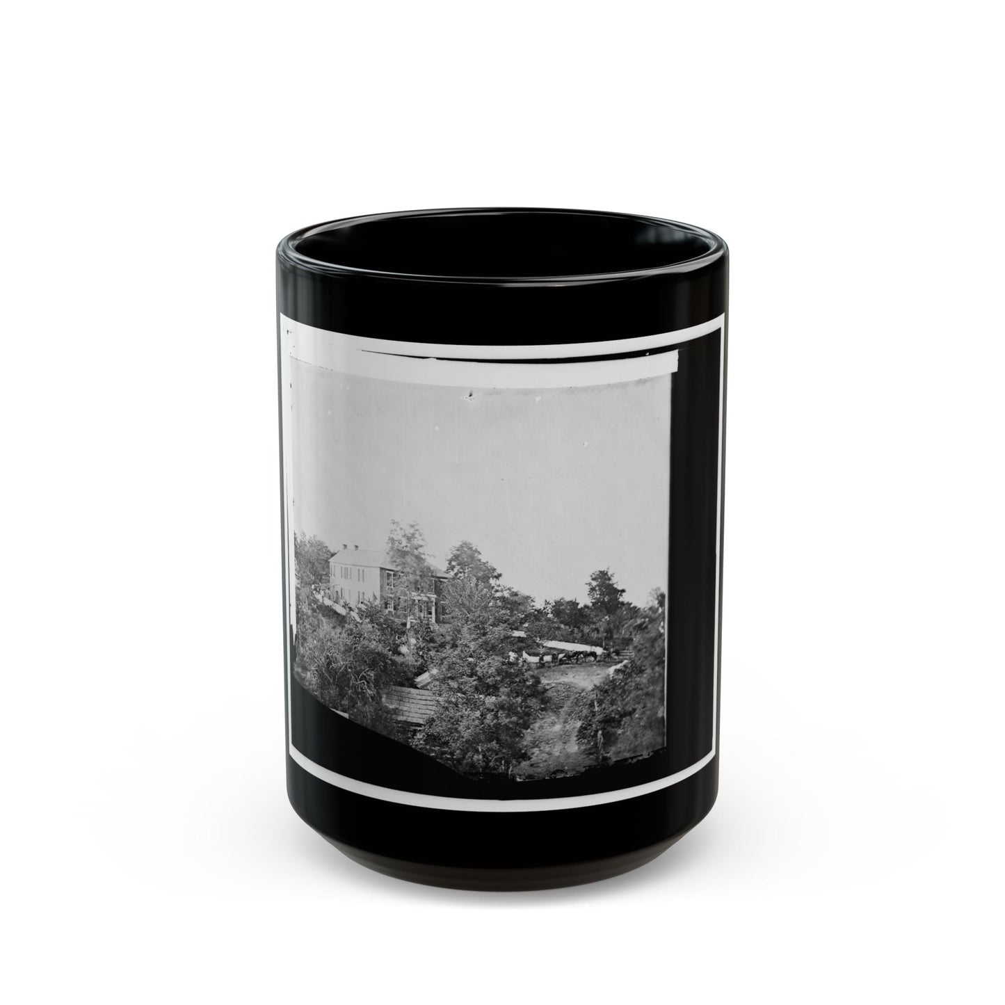 Antietam, Maryland. Gen. Joe Hooker's Headquarters (U.S. Civil War) Black Coffee Mug